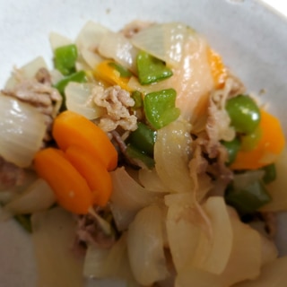 幼児食 塩麹で牛肉の炒め物